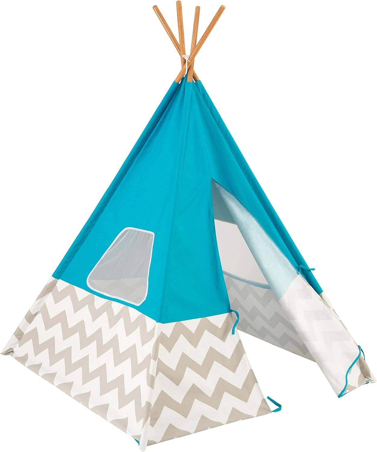 Turquoise Teepee Tents - Colorland Toys