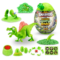 Smashers Mega Dino Combo 2-Pack [Dino Island + Jurassic Light Up Dino Egg] ZUR-74148 - Colorland Toys