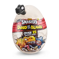 Smashers Mega Dino Combo 2-Pack [Dino Island + Jurassic Light Up Dino Egg] ZUR-74148 - Colorland Toys