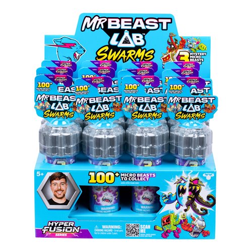Mrbeast Lab Swarms Test Tube 3-Pack 24780 - Colorland Toys