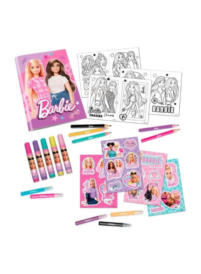 Barbie On The Go Activity Set - Colorland Toys