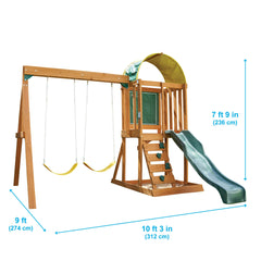 Kidkraft Ainsley Outdoor Swing Set/Playset B26415E - Colorland Toys