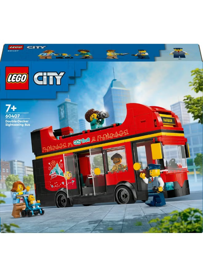 LEGO City Red Double-Decker Sightseeing Bus 60407/6470777 — image 1