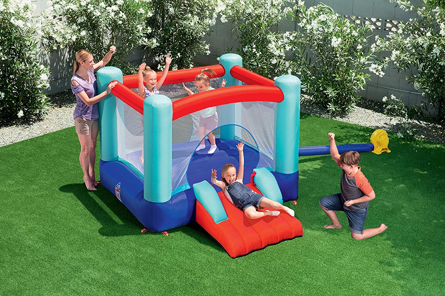 Bestway Spring N Slide Park Bouncy Castle 2.50mx2.10mx1.52m 53310 - Colorland Toys