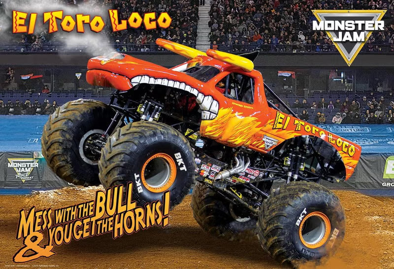 Eurographics Puzzle 100-Pcs In Lunch Bag - Monster Jam El Toro Loco 9100-5940 — image 2