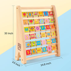 Hape Alphabet Abacus E1002 - Colorland Toys