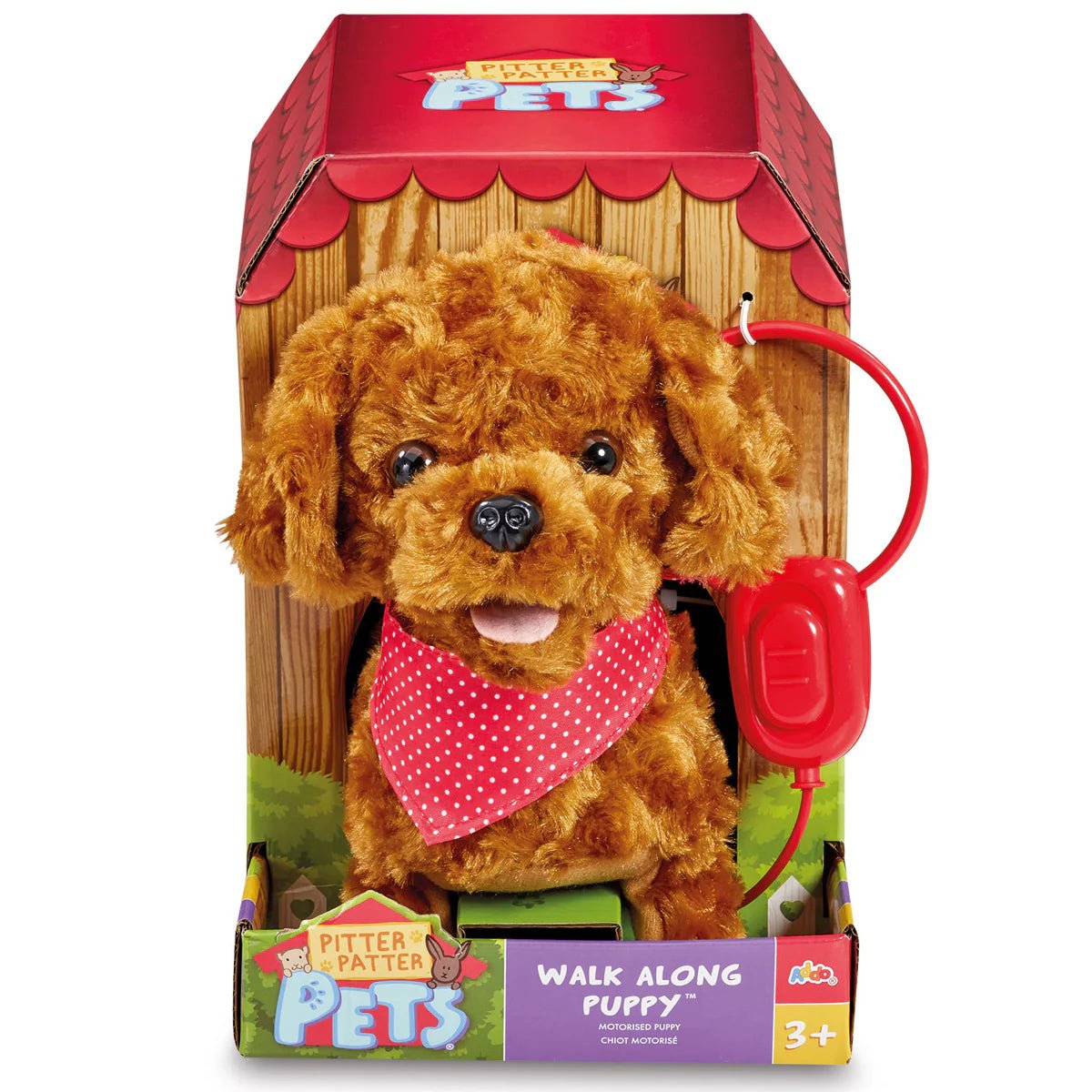 ADDO Walk Along Cockapoo – Interactive Plush Puppy - Colorland Toys