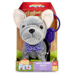 ADDO Walk Along Frenchie – Interactive Plush Puppy
