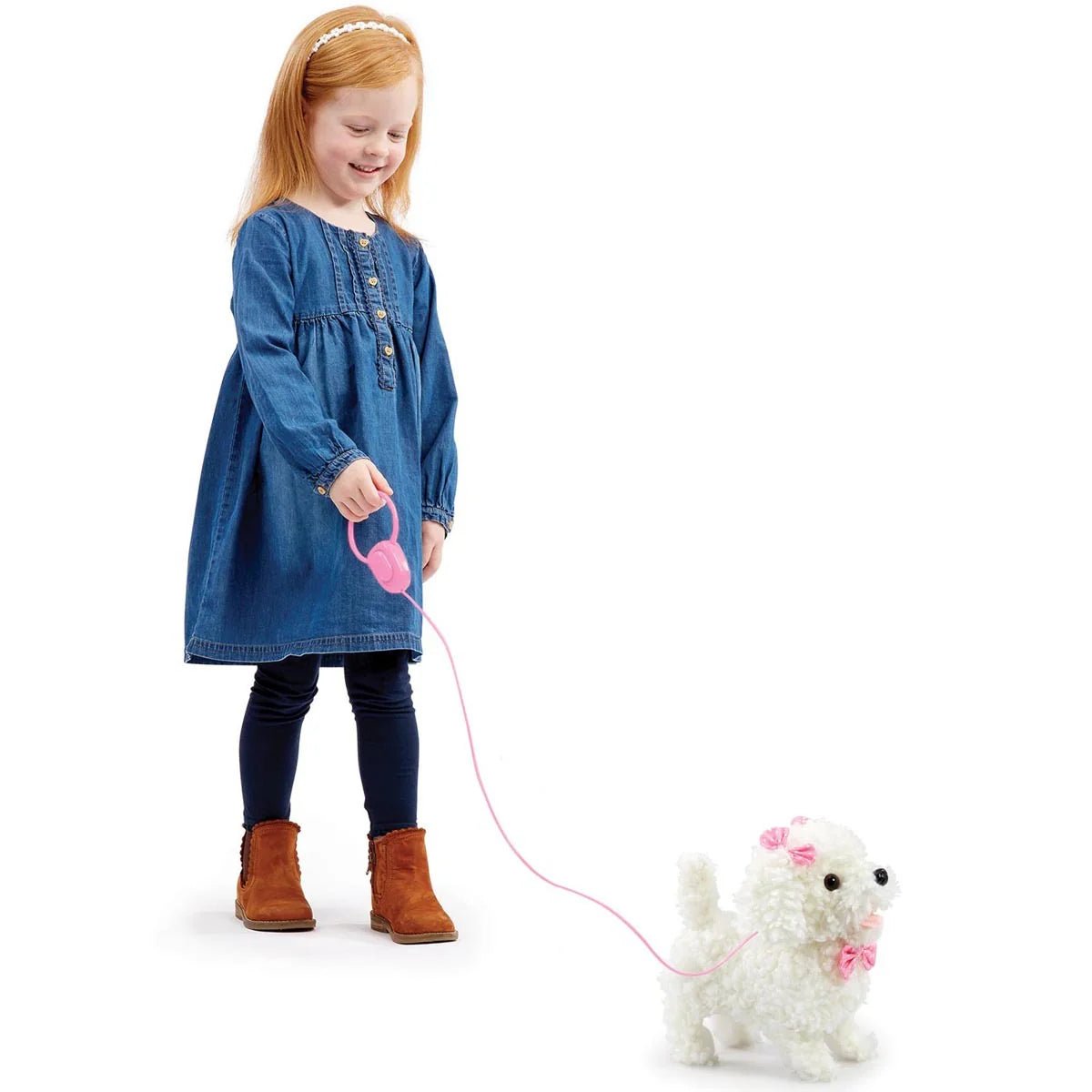ADDO Walk Along Poodle – Interactive Plush Puppy — image 1