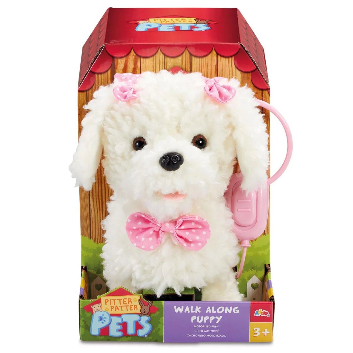 ADDO Walk Along Poodle – Interactive Plush Puppy - Colorland Toys