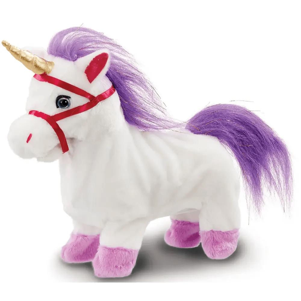 ADDO Walk Along Unicorn V2 – Interactive Plush Toy - Colorland Toys