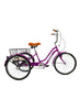 Mogoo Hauler Tricycle 24 Basket Purple - Colorland Toys