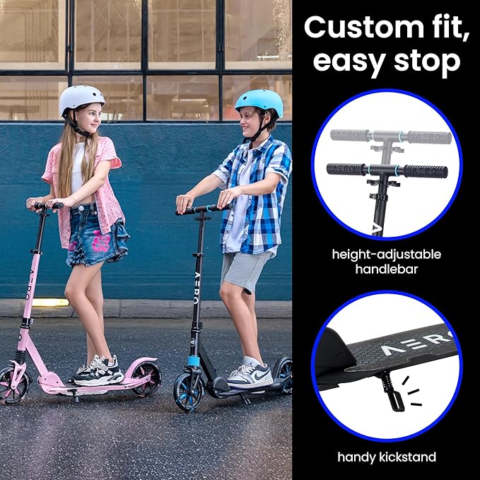 Aero Folding Scooter Blue A1 — image 2