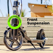 Aero Folding Scooter Grey A200
