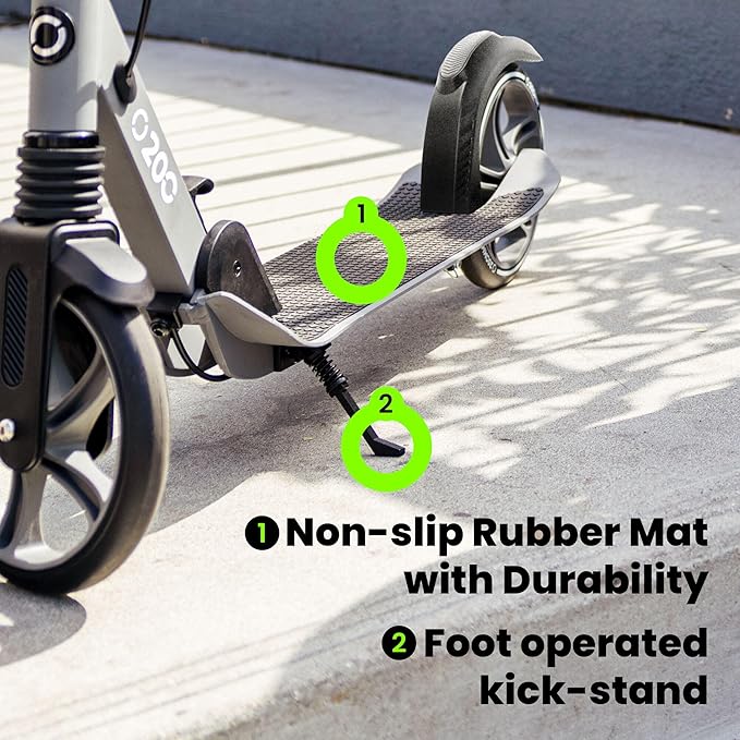 Aero Folding Scooter Grey A200 - Colorland Toys