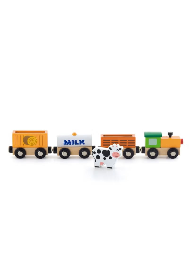 Viga Train Set Accessory - Farm Train 50821 - Colorland Toys