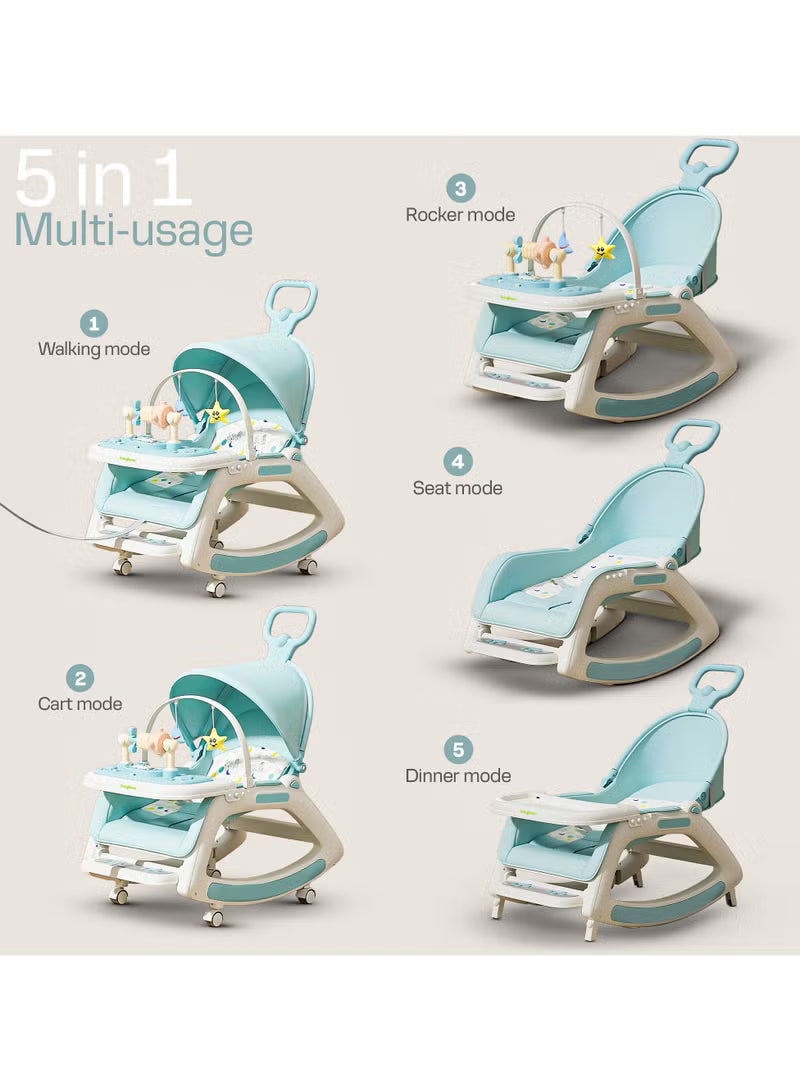 Babyip 5 in 1 Multi Functional Baby Chair  B11495 - Colorland Toys