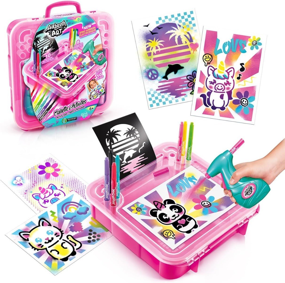 Airbrush Art Activity Case AIR017 - Colorland Toys