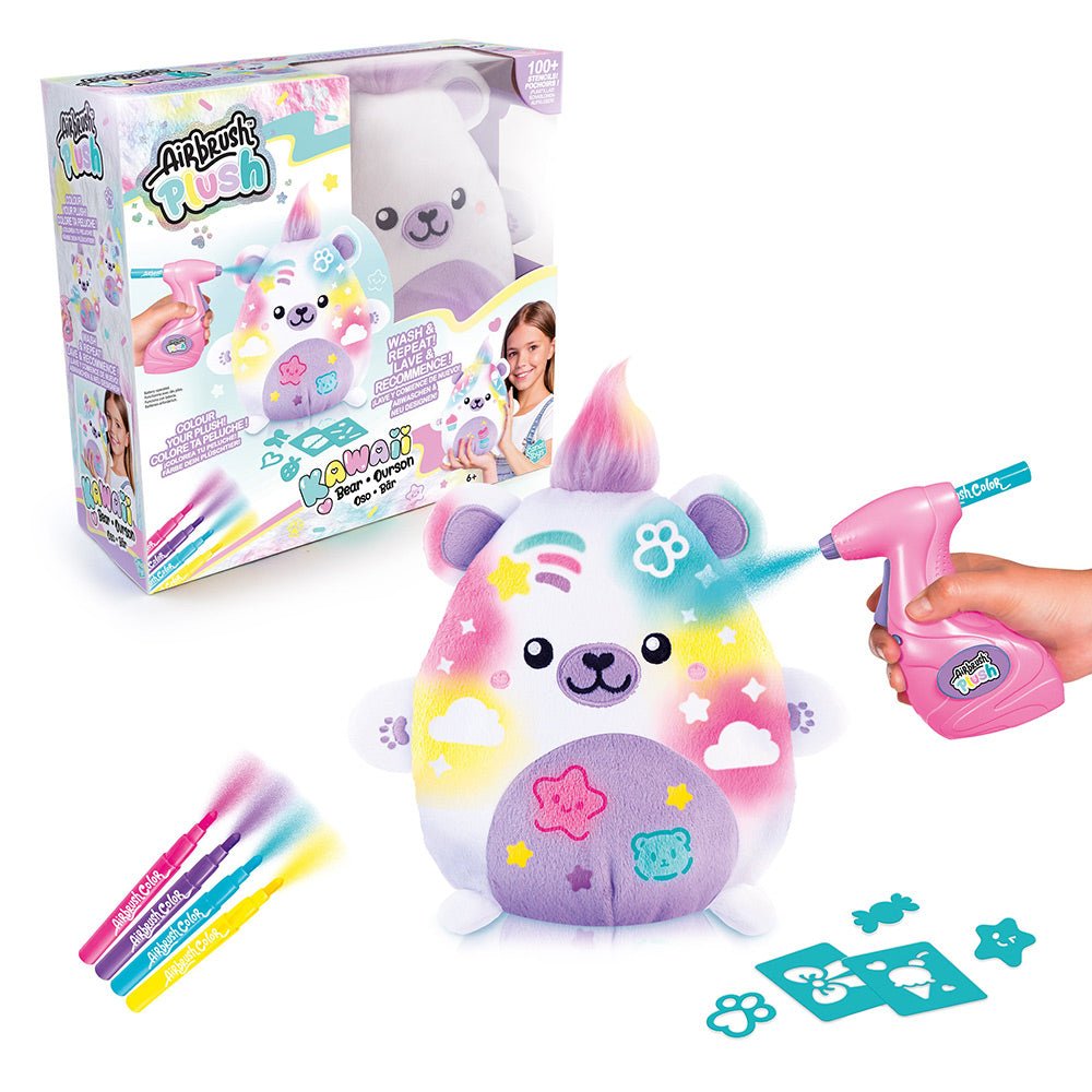 Airbrush Plush - Kawaii Bear AIR067 — image 1