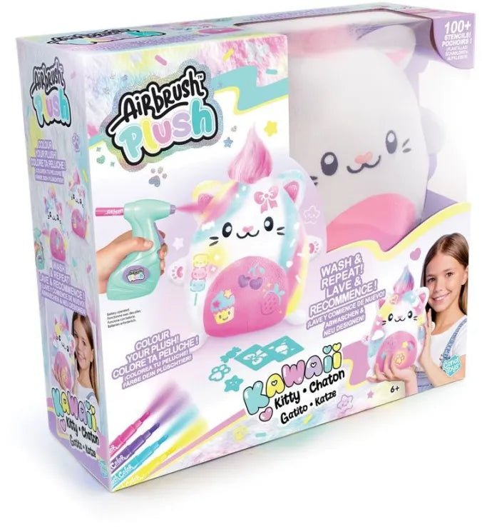 Airbrush Plush - Kawaii Kitty AIR073 — image 1
