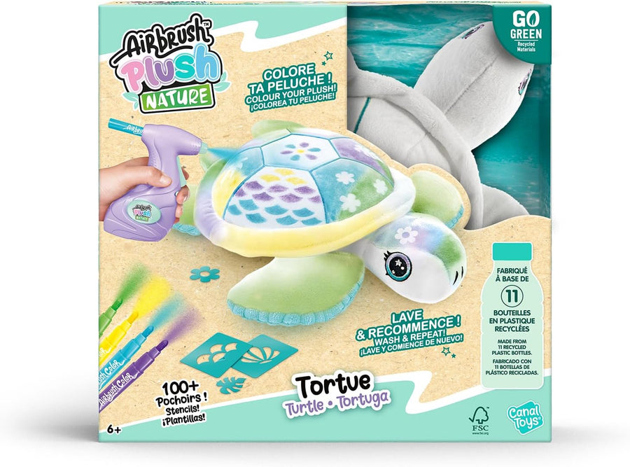 Airbrush Plush Nature - Green Turtle OFG280 — image 3