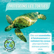 Airbrush Plush Nature - Green Turtle OFG280
