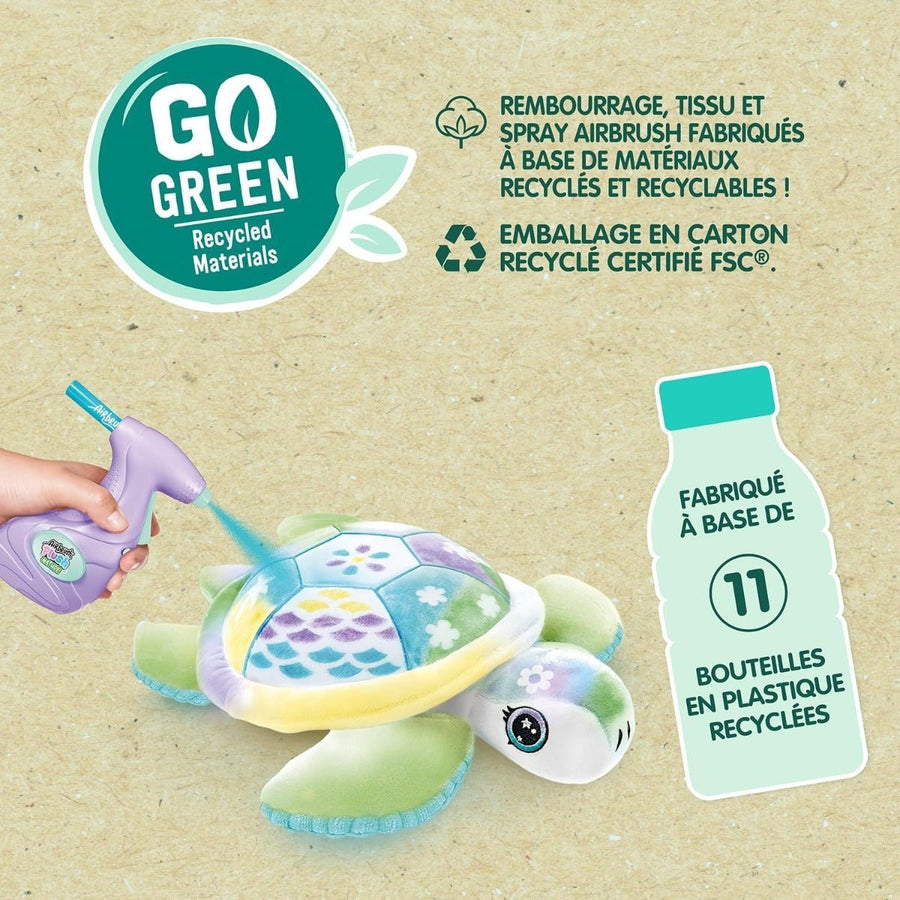Airbrush Plush Nature - Green Turtle OFG280 — image 5