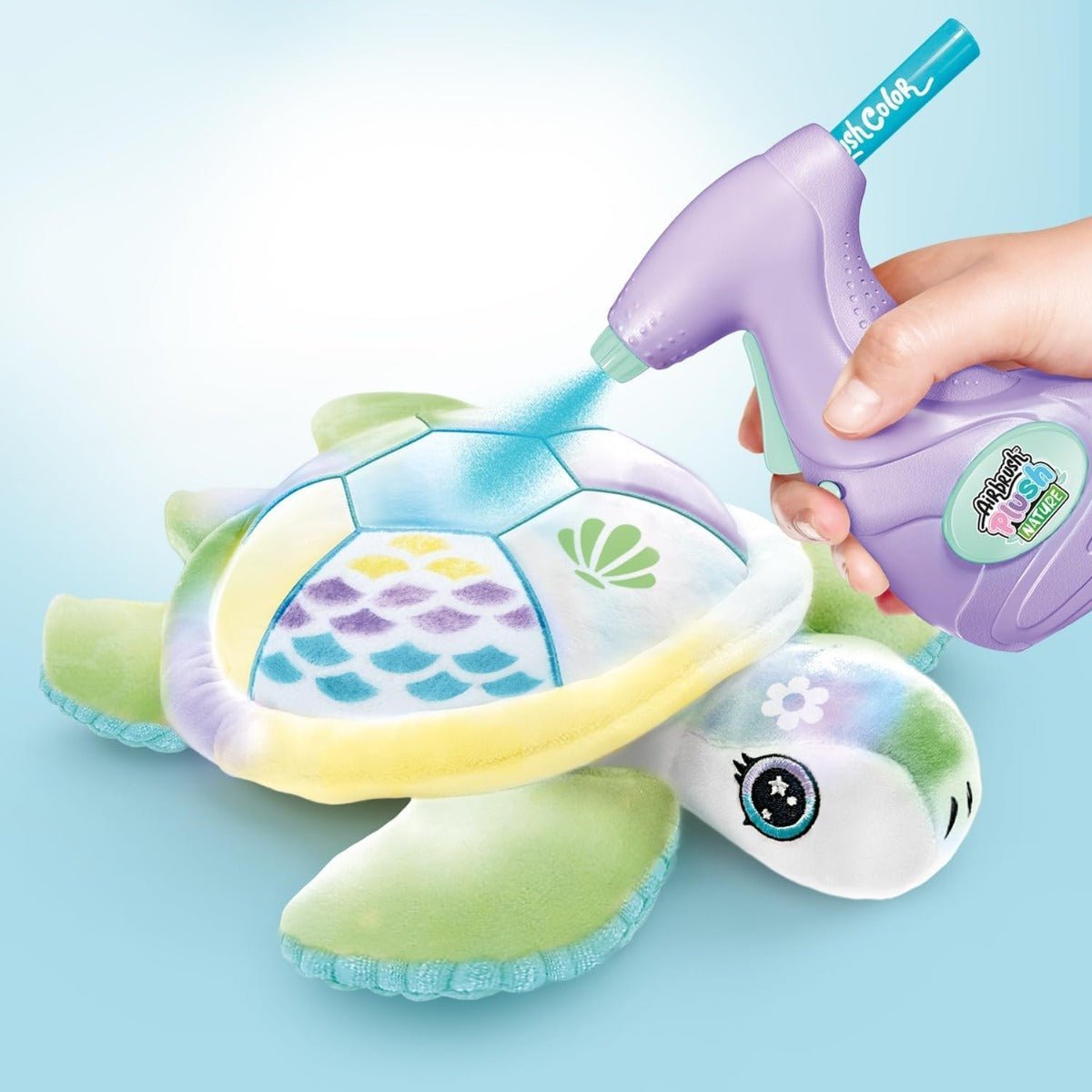 Airbrush Plush Nature - Green Turtle OFG280 — image 7