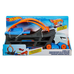 Hot Wheels Stunt n Go Track Set Transporter Storage GCK38 - Colorland Toys