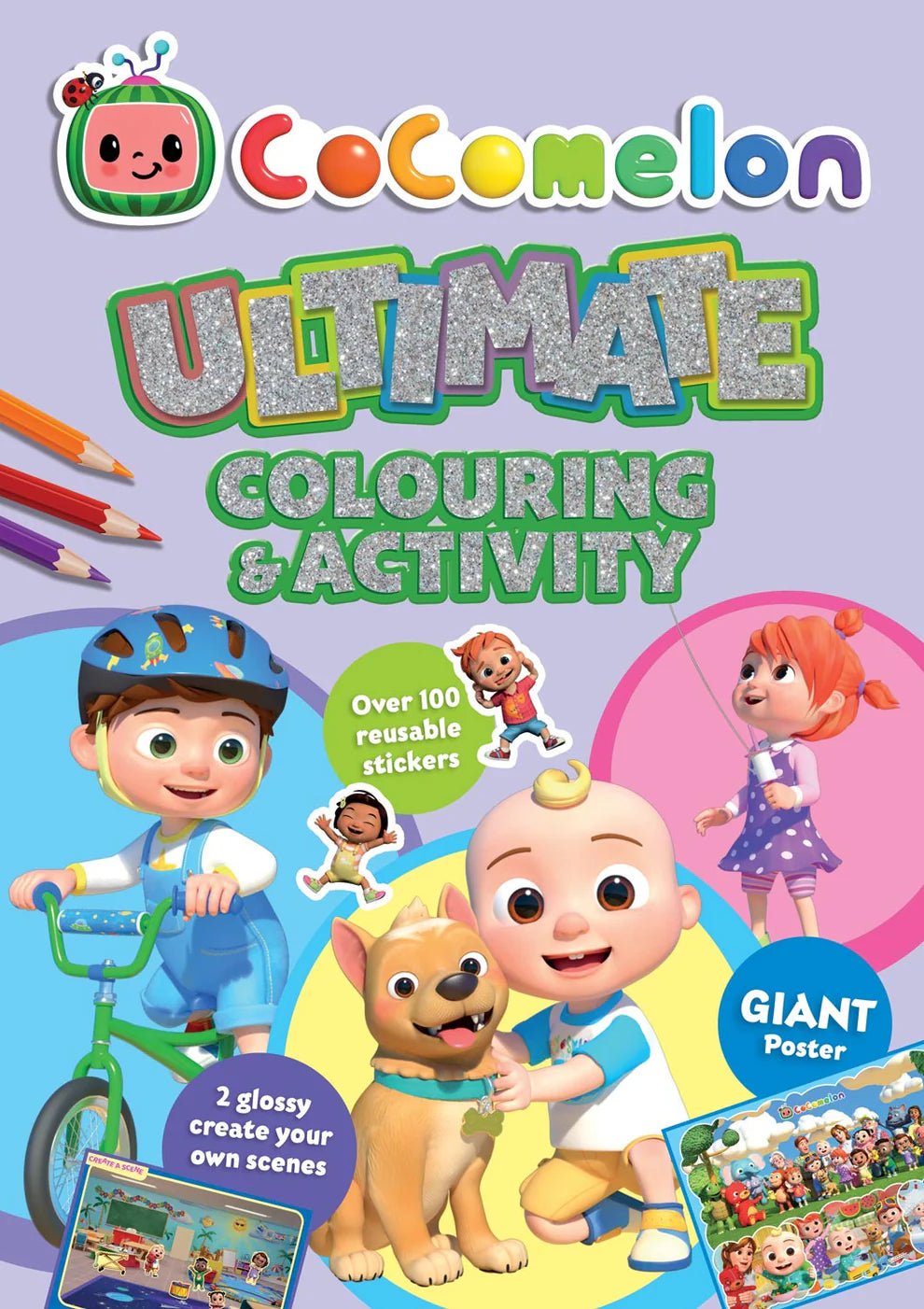 Alligator Cocomelon Ultimate Colouring & Activity Book 3357/CMCAB - Colorland Toys
