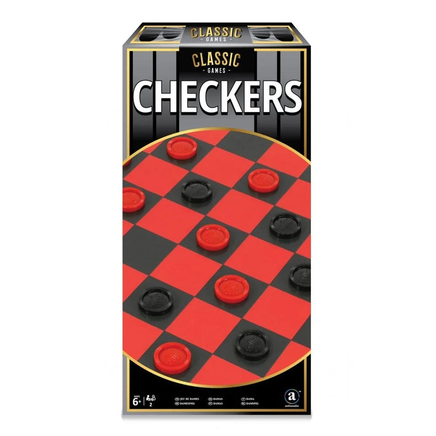 Ambassador Classic Games Checkers ST2103 — image 1