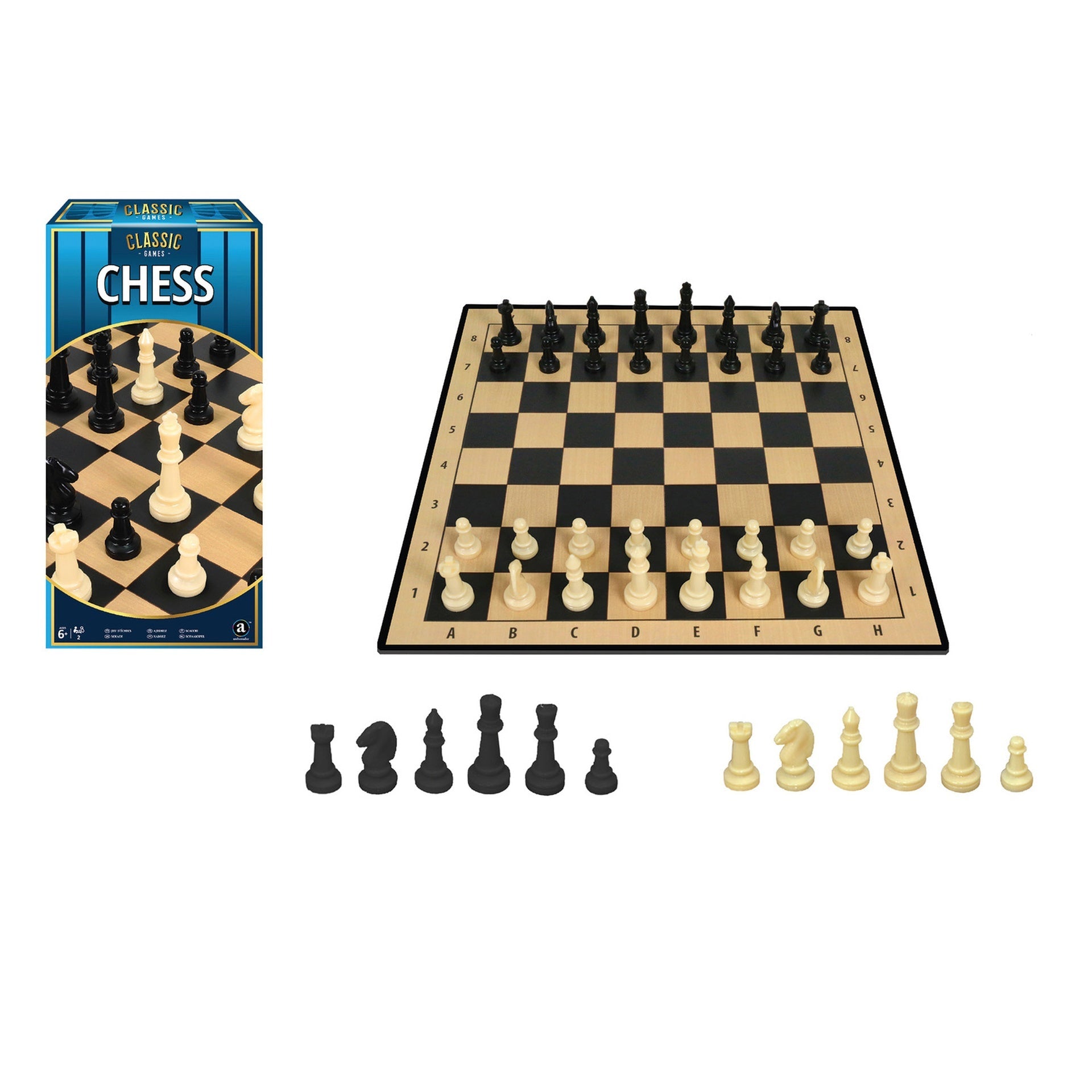Ambassador Classic Games Chess ST2101 - Colorland Toys