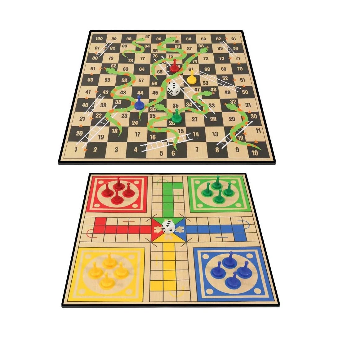 Ambassador Classic Games Ludo & Snakes and Ladders Board Games — image 2