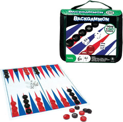 Ambassador Grab & Go Games - Travel Backgammon ST058 - Colorland Toys