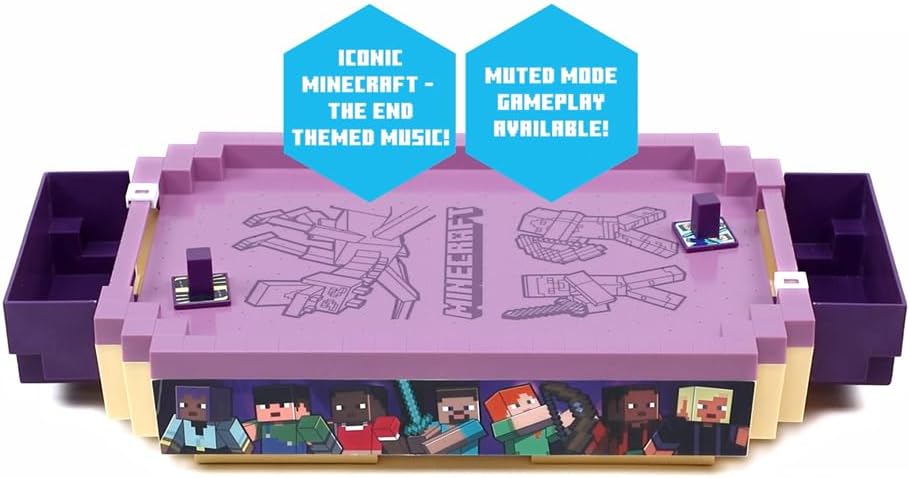 Ambassador Minecraft Arcade Air Hockey Premium Series End MC2502_EN - Colorland Toys