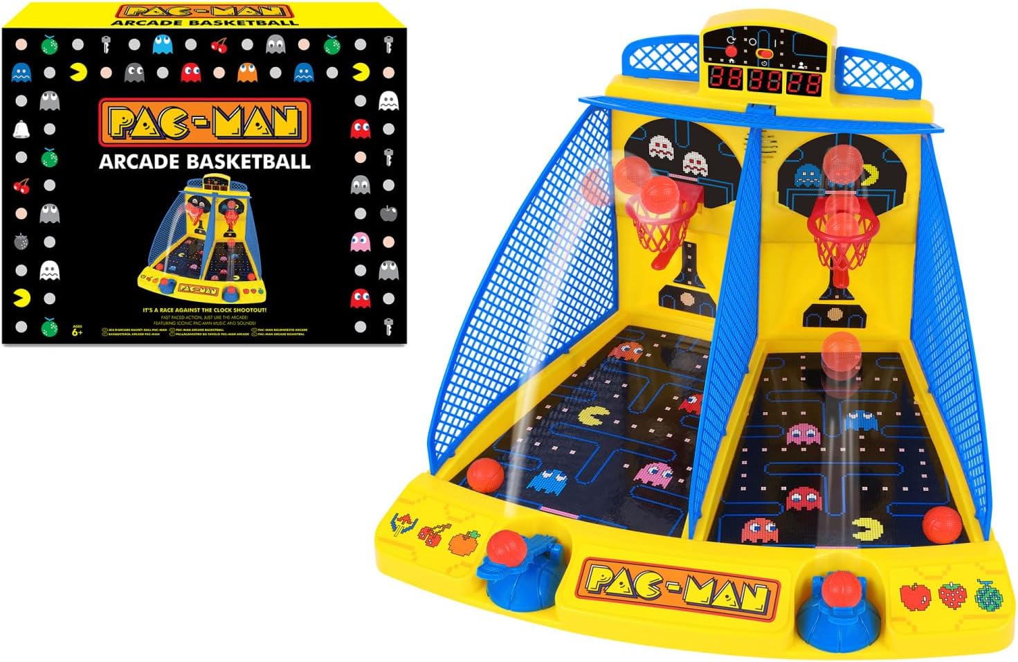 Ambassador Pac - Man Arcade Basketball PM802 - Colorland Toys