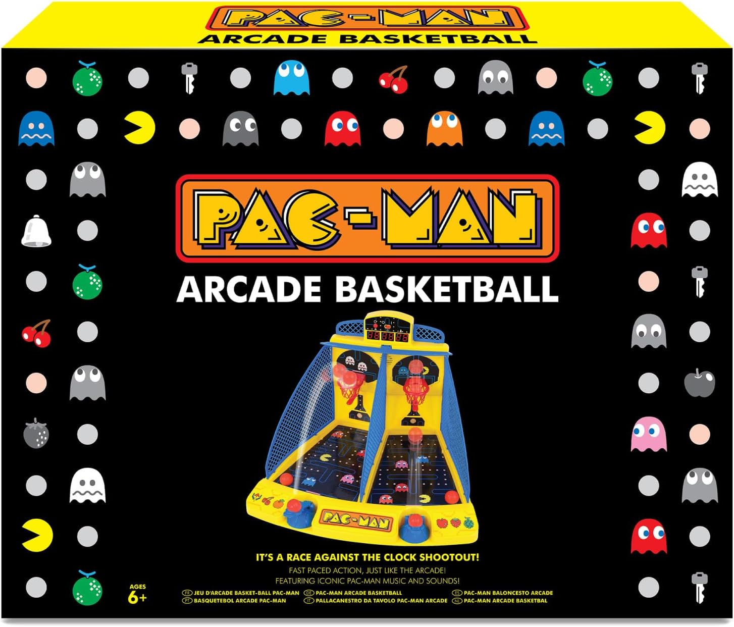 Ambassador Pac - Man Arcade Basketball PM802 - Colorland Toys