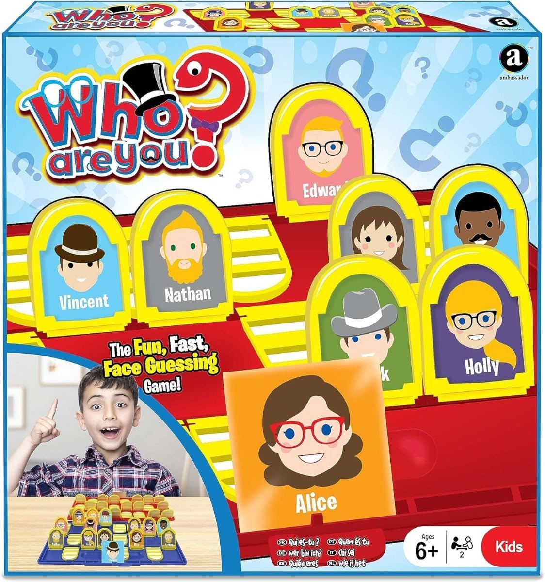 Ambassador Who Are You Game GPF1811 - Colorland Toys
