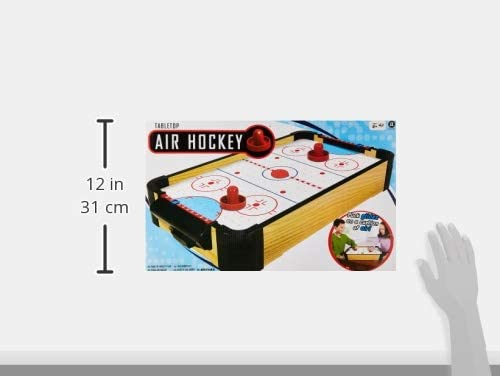 Ambassador Wood Tabletop Air Hockey 20inch MA3151B - Colorland Toys