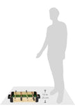 Ambassador Wood Tabletop Football 20" Foosball Game for Kids