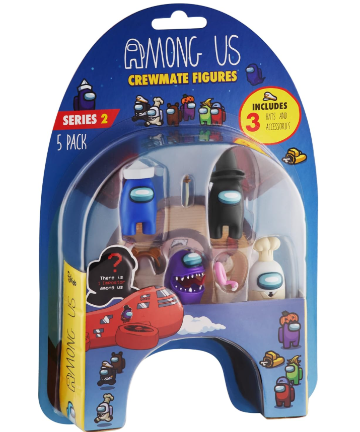 Among Us Crewmate Figures Blister 5 - pack AU2240 - H - Colorland Toys