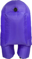 Among Us Crewmate Inflatable Child Costume - Purple