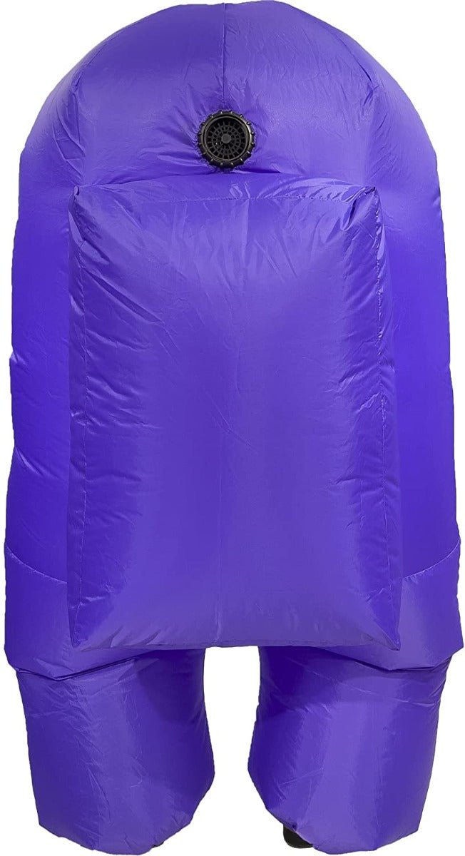Among Us Crewmate Inflatable Child Costume - Purple — image 1