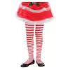 Child Christmas Candy Stripe Tights Medium/Large 398952