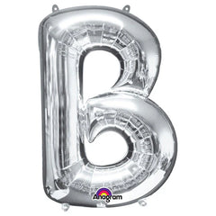 Anagram Supershape Balloons Silver - Letter B 34inch 32948