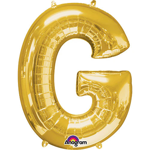 Anagram Supershape Balloons Gold - Letter G 32inch 32959