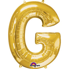 Anagram Supershape Balloons Gold - Letter G 32inch 32959