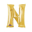 Anagram Supershape Balloons Gold - Letter N 32inch 32974