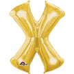 Anagram Supershape Balloons - Gold Letter X 35inch 32996