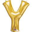 Anagram Supershape Balloons - Gold Letter Y 34inch 32998